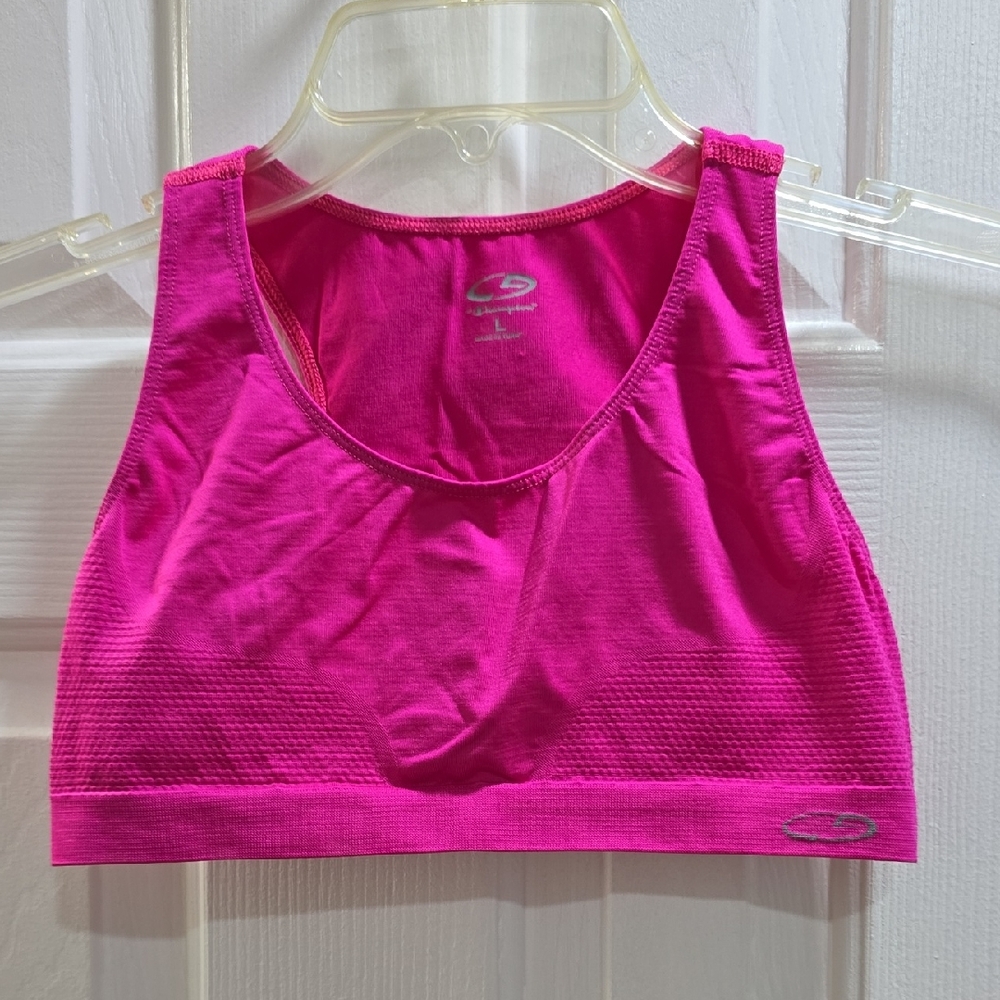 Champion Pink Sports Bra Size L